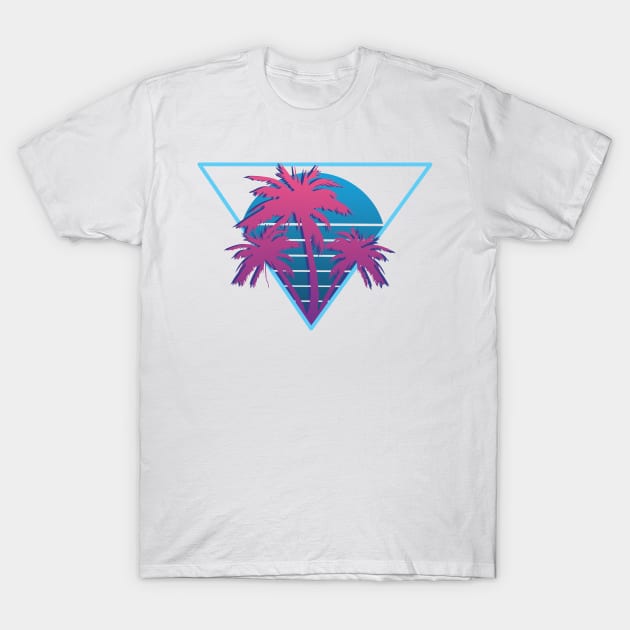 NEON PalmTrees T-Shirt by Victory Royale Shops 